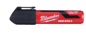 Milwaukee - INKZALL Permanentmarker Keilspitze XL Schwarz...