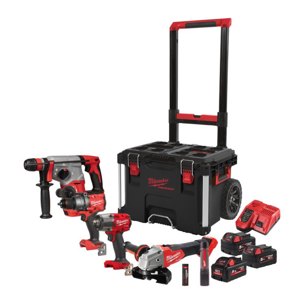 Milwaukee M18 Powerset 6 2023 in Packout - Trolley (FPP4D-555T) (4933492520)