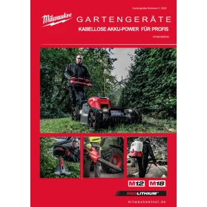 Milwaukee - Katalog Gartengeräte (Nur Download...