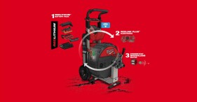Milwaukee - MX FUEL Akku - Rohrreiniger (MXFLSDP-301 KIT) (4933471851)