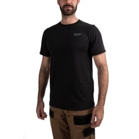 Milwaukee - Hybrid- Arbeits- T-Shirt kurzärmlig schwarz S (4932492963)