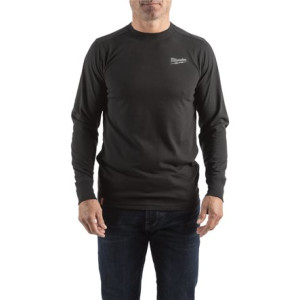 Milwaukee - Hybrid- Arbeits- T-Shirt langärmlig schwarz