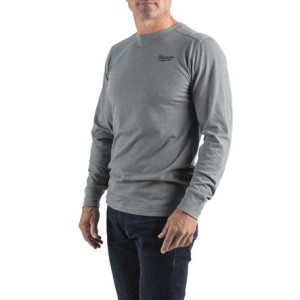 Milwaukee - Hybrid- Arbeits- T-Shirt langärmlig grau