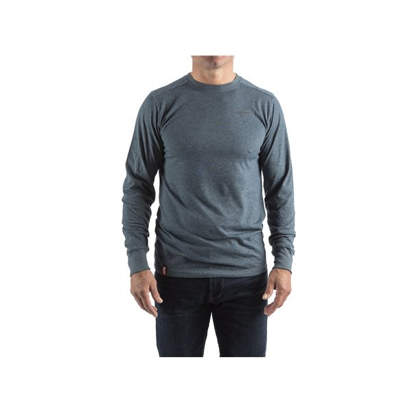 Milwaukee - Hybrid- Arbeits- T-Shirt langärmlig blau