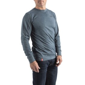 Milwaukee - Hybrid- Arbeits- T-Shirt langärmlig blau