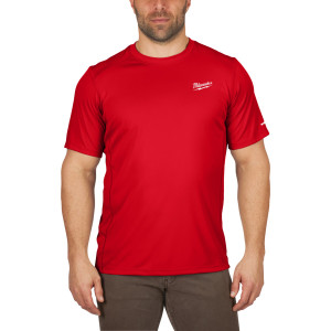 Milwaukee - Workskin Funktions- T-Shirt kurzärmlig rot