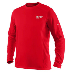 Milwaukee - Workskin Funktions- T-Shirt langärmlig rot S (4932493083)