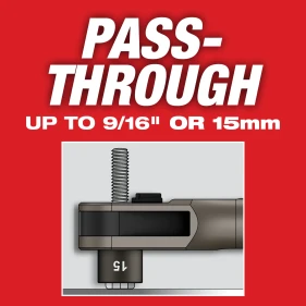 Milwaukee - Durchgangs- Stecknuss 10mm (4932492857)