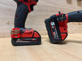 StealthMounts - Bithalter für Milwaukee M18 Geräte  Schwarz (3er Set) (BH-M18-S-BLK)