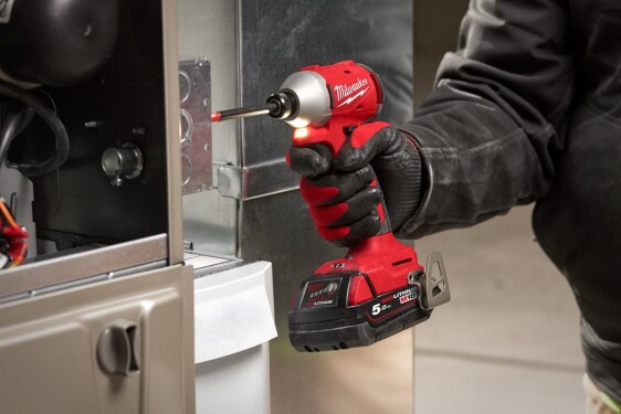 Milwaukee - M18 Akku - Schlagschrauber mit Bitaufnahme (M18 BLIDR) Na
