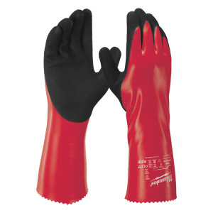 Milwaukee - Chemieschutz-Handschuhe, Grip, versch....