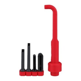 Milwaukee - AIR - TIP 4-in-1 Reinigungsset rechtwinklig (AT-12) (4932498021)