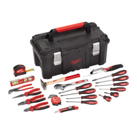 Milwaukee - Handwerkzeuge Set im Werkzeugkoffer 30tlg. (4932498392)