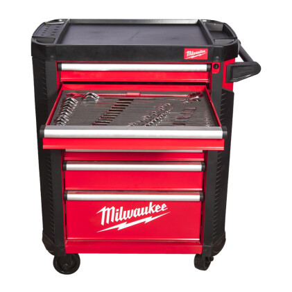 Milwaukee - Werkstattwagen TOOLGUARD mit 7 Schubladen 206tlg. bestückt (SRC-30-01) (4932498185)