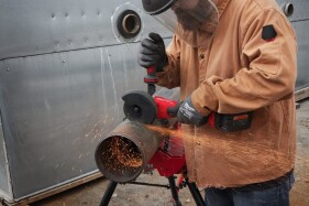 Milwaukee - FUEL  Akku- Hochleistungswinkelschleifer mit Geschwindigkeitsregler & ONE-KEY (M18  FHSAGO125-VXPDB2-0X) (4933493419) ohne Akku und Ladegerät, in HD-Box