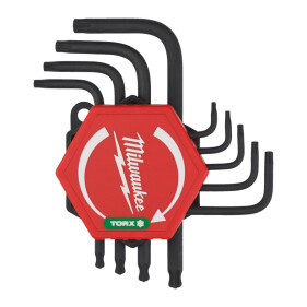 Milwaukee - Winkelschlüssel-Set TX kompakt 9tlg....