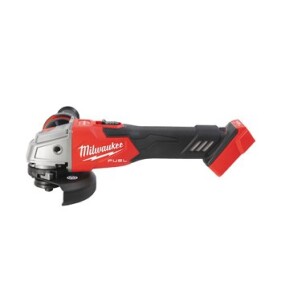 Milwaukee - FUEL Einstellbarer Akku-Winkelschleifer mit Bremse (M18 FSAGV 125XB-502X) inkl. 2x M18 5.0 Ah Akku und Ladegerät in HD-Box