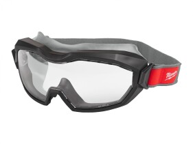 Milwaukee - Hochprofil-Vollsichtschutzbrille belüftet/unbelüftet, versch. Ausführungen