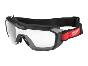 Milwaukee - Niedrig-Profil-Vollsichtschutzbrille belüftet, klar (4932493433)