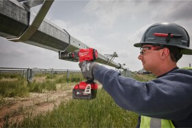 Milwaukee - ONE-KEY Akku -Schlagschrauber 1/2"  für Solaranlagen, Vierkant mit Sprengring (M18 ONEFMTIW2FC12 -0X) (4933493413)  ohne Akku in HD Box