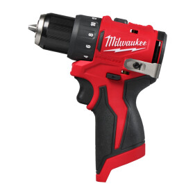 Milwaukee - M12 Akku - Bohrschrauber (M12 BLDDRC-202C) (4933499686) inkl. 2x M12 2Ah Akku & Ladegerät im Case