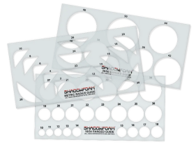 ShadowFoam - Schaumstoffeinlagen  Schablonensatz 3-tlg.