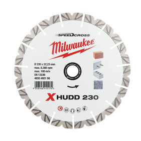 Milwaukee - Speedcross Diamanttrennscheibe XHUDD 230 mm...