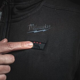 Milwaukee - 12V Akku- Stepp- Heizweste schwarz HEXON Modell 2025 M M12 HPVBL3-0 (M) (4932493843)