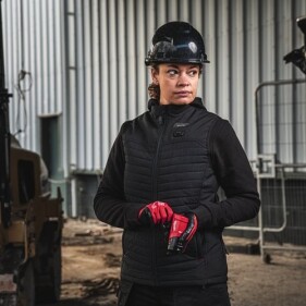 Milwaukee - 12V - Akku- Heizweste Damen schwarz HEXON Modell 2025 XL M12 HPVLBL3-0 (XL) (4932493855)