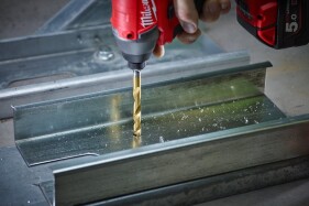 Milwaukee - Metallbohrer SWave HSS-G TiN 1/4"-Hex...