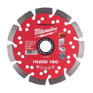 Milwaukee - Speedcross Diamanttrennscheibe HUDD 150 mm...