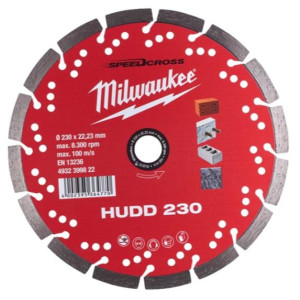 Milwaukee - Speedcross Diamanttrennscheibe HUDD 230 mm...