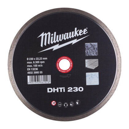 Milwaukee - Diamanttrennscheibe DHTi 230 mm für Fliesen (4932399555)