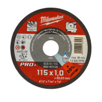 Milwaukee -  Metalltrennscheibe PRO+ INOX 115 mm (4932451484)