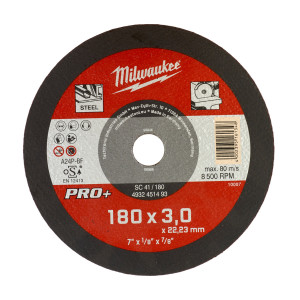 Milwaukee -  Metalltrennscheibe PRO+ 180 mm (4932451493)