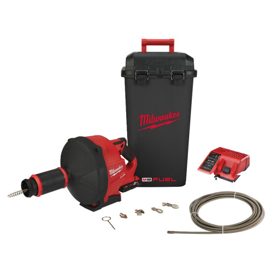 Milwaukee - FUEL Akku-Rohrreiniger 10 mm mit Akku (M18 FDCPF10-201C)