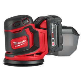 Milwaukee - Exzenterschleifer mit Akku (M18 BOS125-502B)...