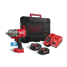 Milwaukee - ONE KEY FUEL Akku-Schlagschrauber 1/2" Vierkant Sprengring mit Akku (M18 ONEFHIWF12-502X) (4933459727)