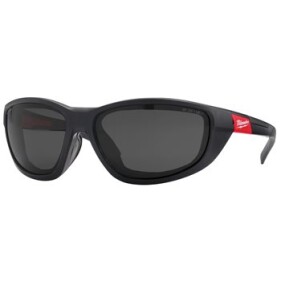 Milwaukee - High Performance Schutzbrille getönt, mit abnehmbarer Schaumstoffauflage (4932471886)