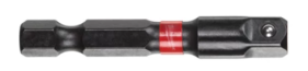Milwaukee - Steckschlüsseleinsatz Shockwave 50mm 1/4" Sechskant auf 1/4" Vierkant (4932471826)