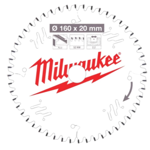 Milwaukee - Kreiss&auml;geblatt Holz/Alu f&uuml;r...
