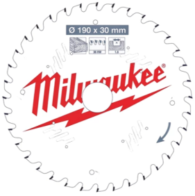 Milwaukee - Kreissägeblatt Holz für Handkreissägen 190/30mm Z36 Wechselzahn (4932471301)