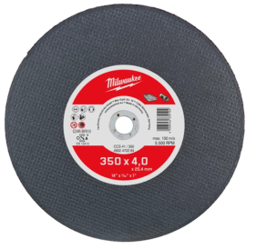 Milwaukee - Trennscheibe Ductil-Gussrohr 350mm x 4mm...