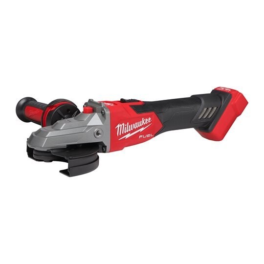 Milwaukee - FUEL Akku-Flachkopf-Winkelschleifer mit Bremse (M18 FSAGF