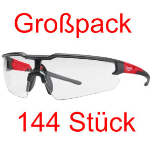 Milwaukee - Schutzbrille klar Gro&szlig;pack 144...
