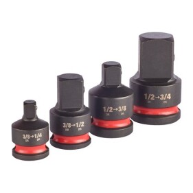 Milwaukee - Shockwave Schlagnuss Adapter Set 4 - teilig...