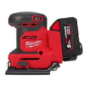 Milwaukee - Akku Schwingschleifer mit Akku (BQSS-502B) (4933479967)