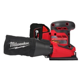 Milwaukee - Akku Schwingschleifer mit Akku (BQSS-502B) (4933479967)