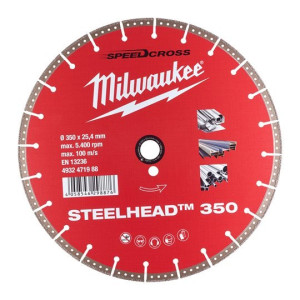 Milwaukee - Speedcross Diamanttrennscheibe Steelhead 230...