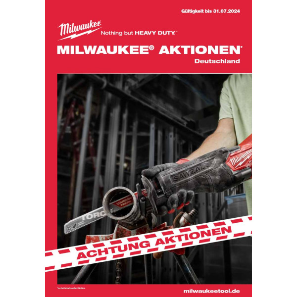 Milwaukee - Katalog Aktionen 2.HJ. 2022 (Nur Download möglich)